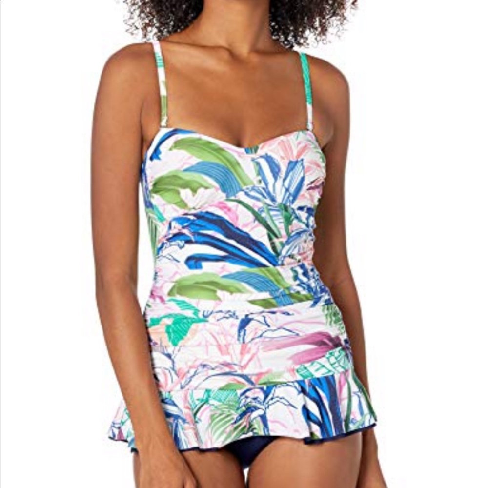 Profile by Gottex Bandeau Swimsuit Swimdress - Picture 2 of 11